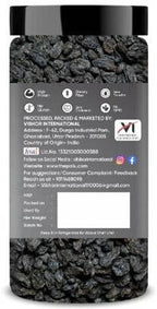 Aldeira Seedless Black Raisin Dry Fruits Kali Kishmish Raisins  Pack of 2