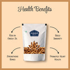 Walnuts Kernels (Akhrot Giri) – Raw, Natural & Whole Halves Healthy Snack – Perfect for Baking, Garnishing Pack of 2