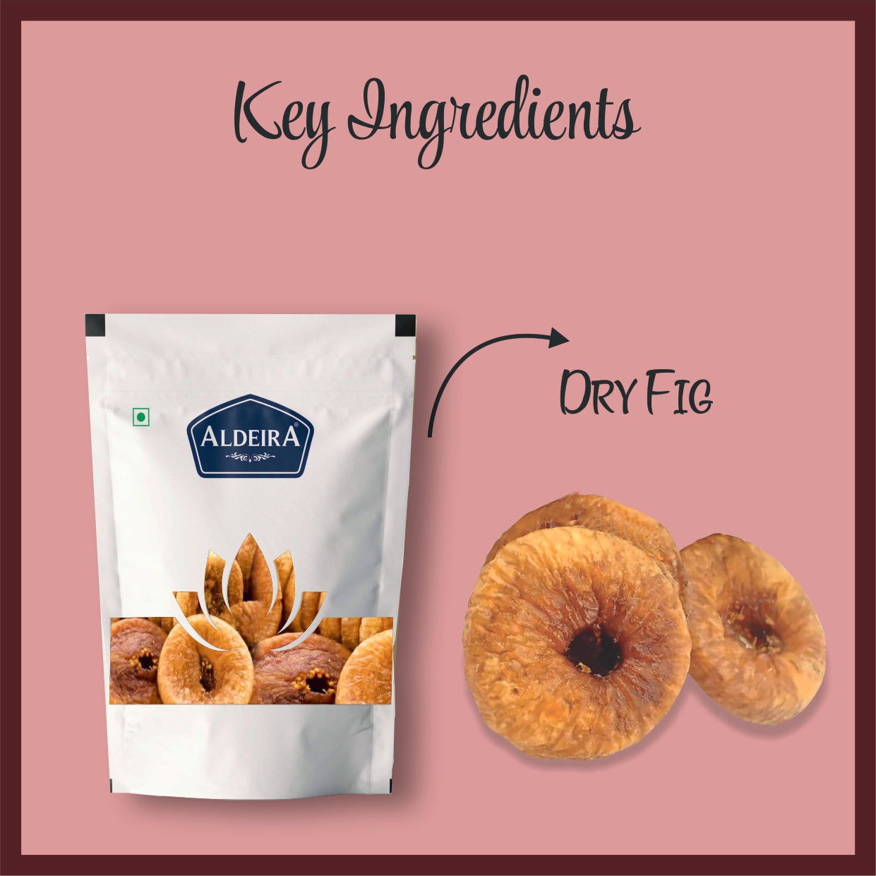 Aldeira Premium Afghani Dried Anjeer Natural Figs Rich in Fiber & Nutrition