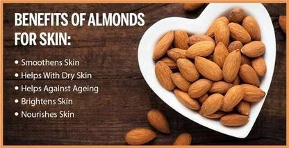 Aldeira Natural California Almonds 500gm Dry Fruits Almonds (1 x 500 g)