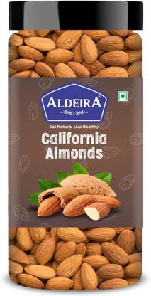Aldeira Natural California Almonds 500gm Dry Fruits Almonds (1 x 500 g)