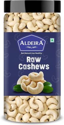 Aldeira Natural Whole Cashew Nuts Kaju Dry Fruits Cashews Jar