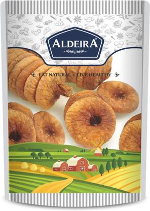 Aldeira Premium Dry Afghani Anjeer 500gm Pack Figs  (1 x 500 g)
