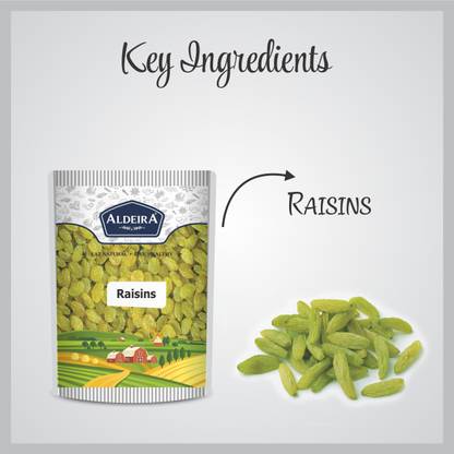 Aldeira Raisin 500gm Pack Dry Fruits Kishmish / Raisins (1 x 500 g)
