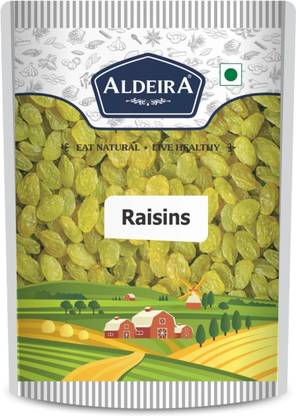 Aldeira Raisin 500gm Pack Dry Fruits Kishmish / Raisins (1 x 500 g)