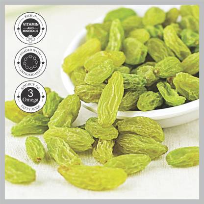 Aldeira Raisin 500gm Pack Dry Fruits Kishmish / Raisins (1 x 500 g)