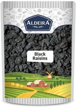 Aldeira Seedless Black Raisin 500gm Dry Fruits Kali Kishmish Raisins  (1 x 500 g)