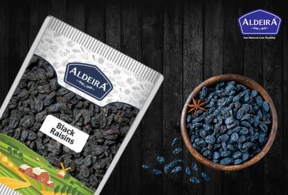 Aldeira Seedless Black Raisin 500gm Dry Fruits Kali Kishmish Raisins  (1 x 500 g)