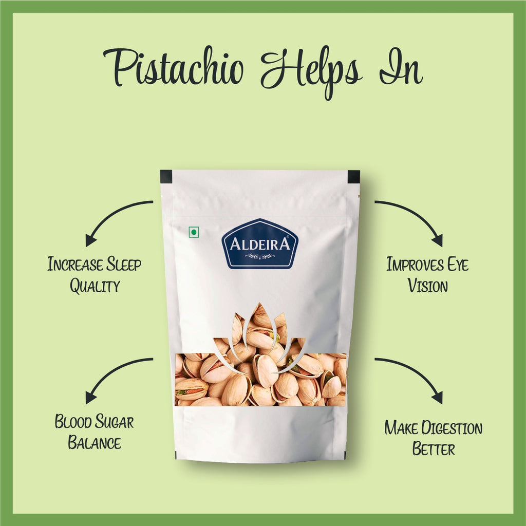 Roasted & Salted Pistachios (Pista) In-Shell | Crunchy, Heart-Healthy Dry Fruit Snack