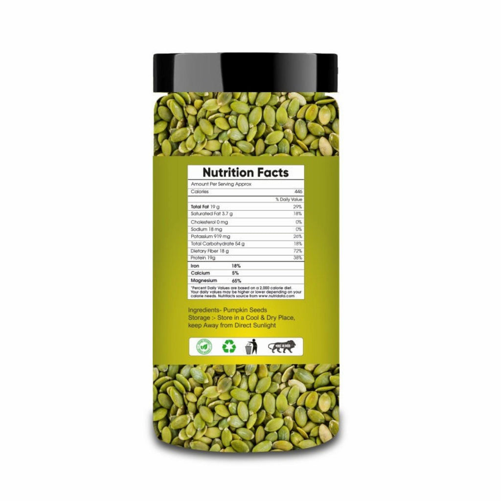 Aldeira Premium Raw Pumpkin Seeds – Protein & Zinc Rich Superfood for Immunity & Heart Health
