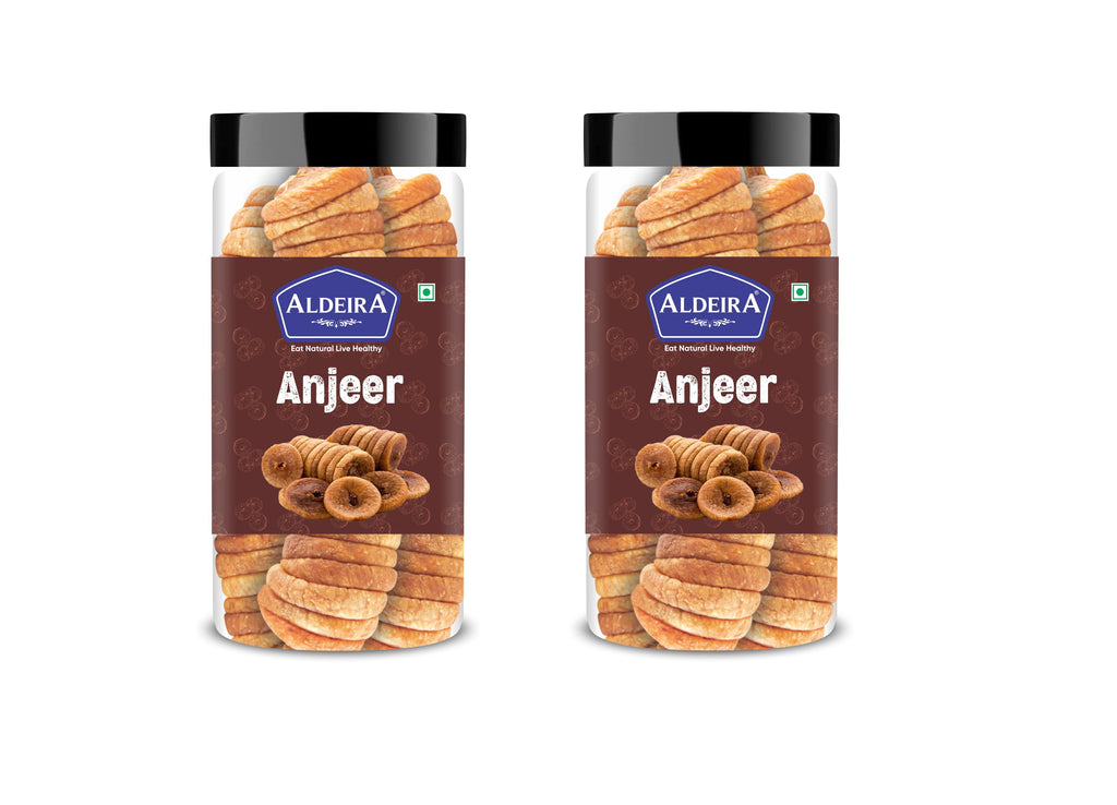 Anjeer (Fig) & Walnut Jar – Dry Fruits Combo Pack of 2 Perfect for Healthy Snacking