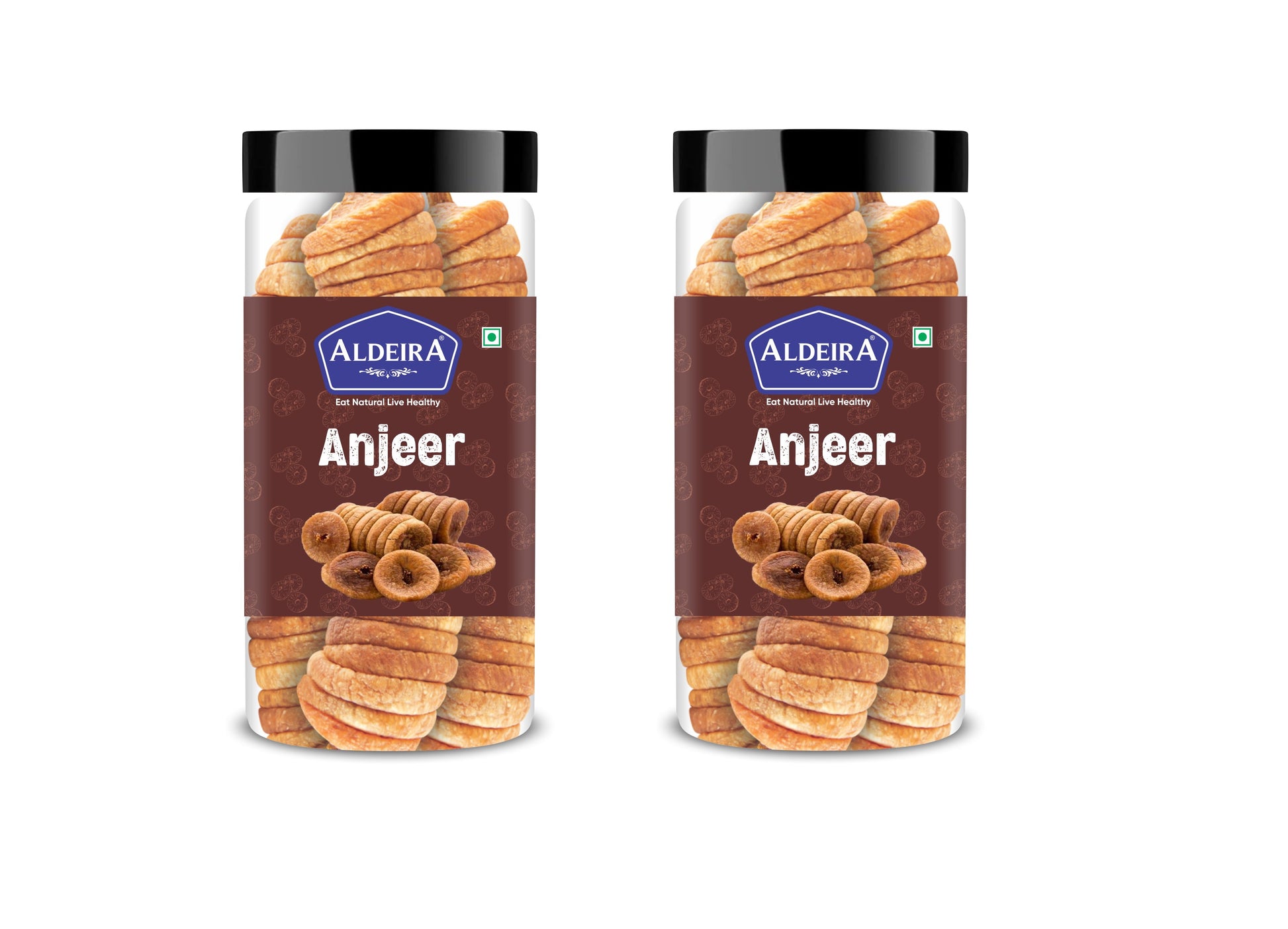 Anjeer (Fig) & Walnut Jar – Dry Fruits Combo Pack of 2 Perfect for Healthy Snacking