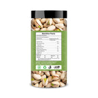 Roasted & Salted Pistachios + Walnut Kernels Jar – Pack of 2 Rich in Healthy Fats, Protein
