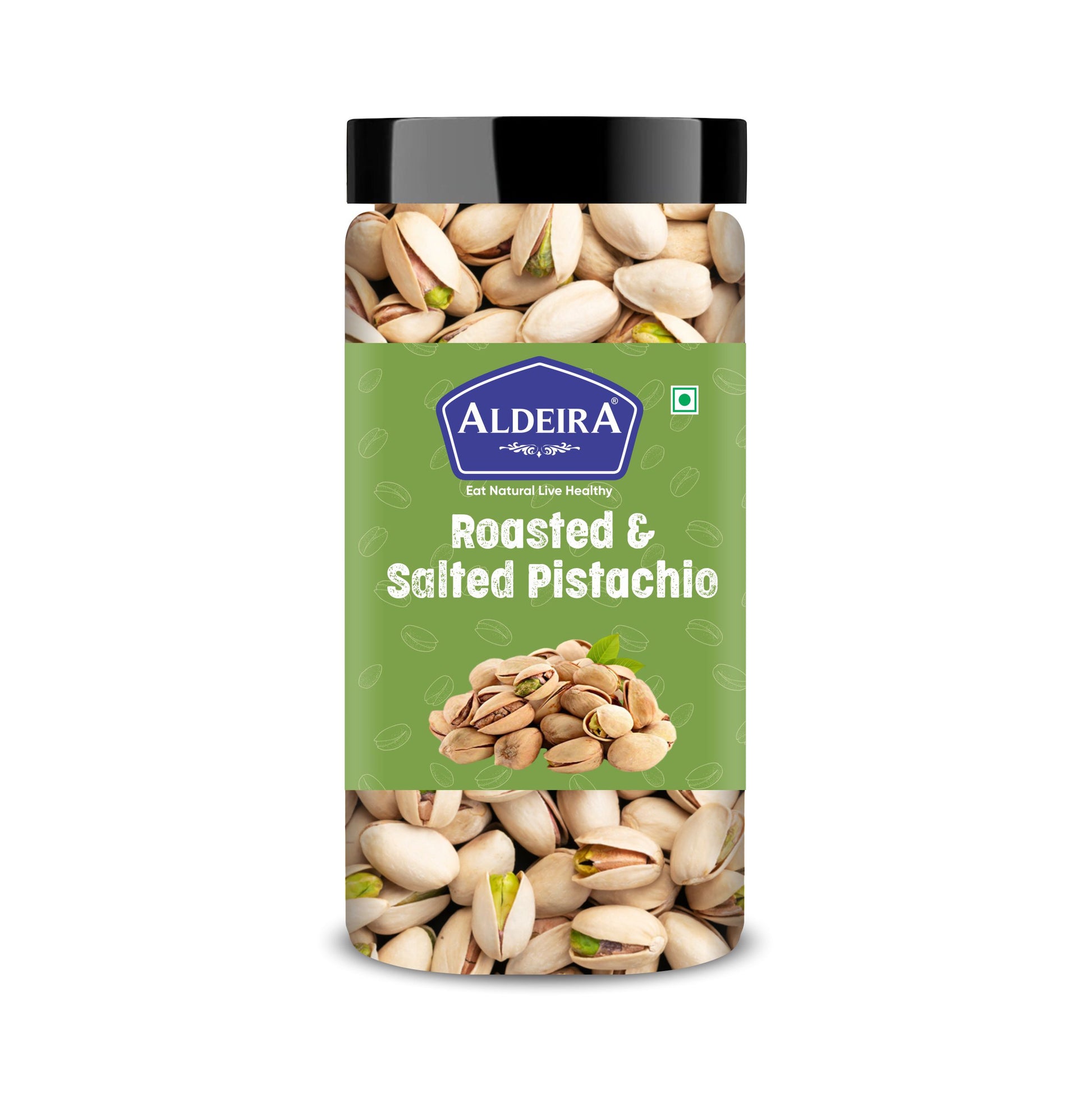 Roasted & Salted Pistachios + Walnut Kernels Jar – Pack of 2 Rich in Healthy Fats, Protein