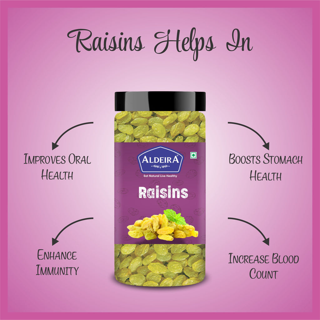 Raisins & Walnut Jar – Combo Pack of 2 Perfect for Healthy Snacking