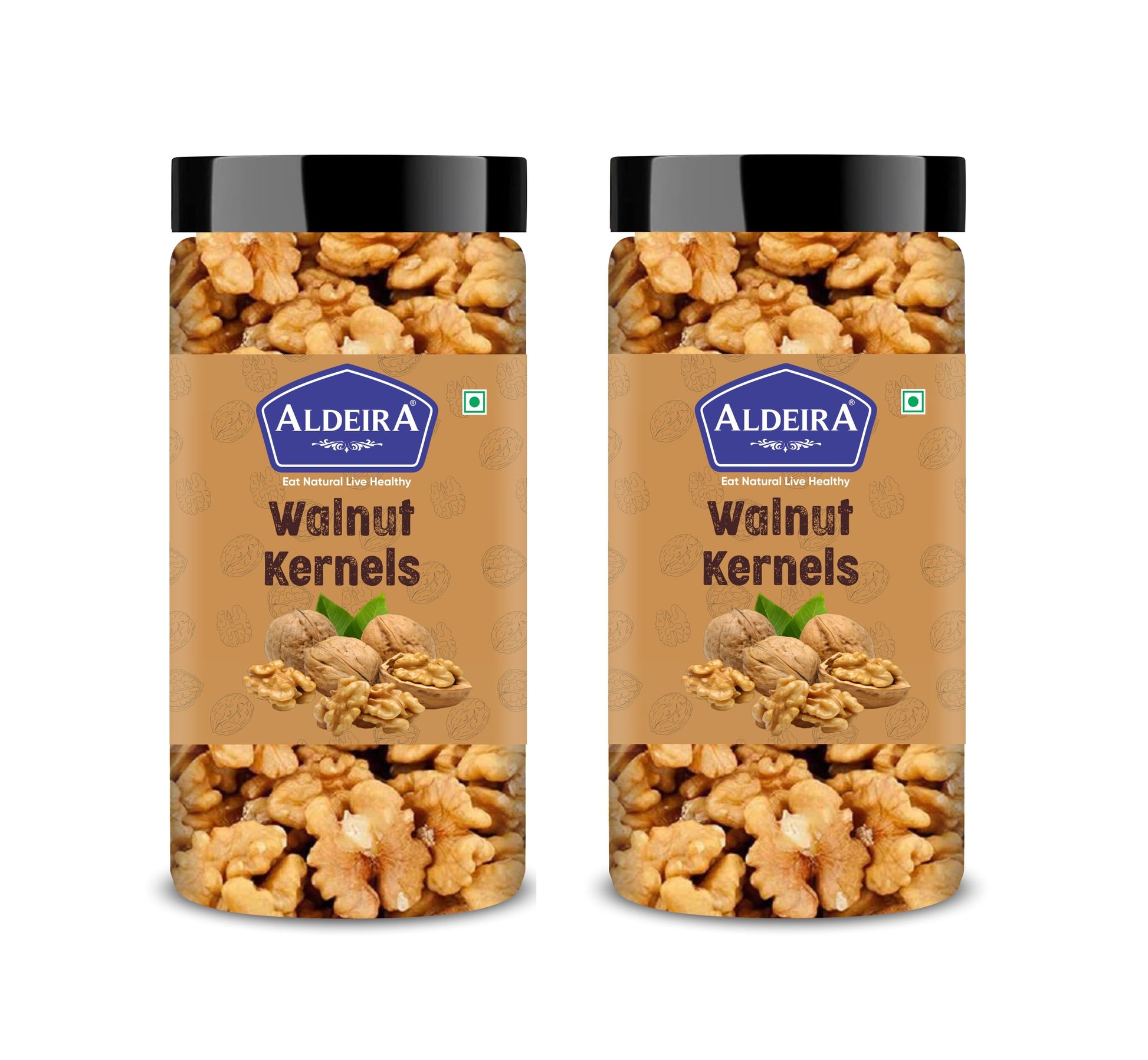 Anjeer (Fig) & Walnut Jar – Dry Fruits Combo Pack of 2 Perfect for Healthy Snacking
