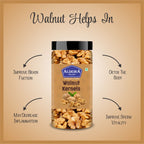 Almonds & Walnut Kernel Jar – Pack of 2 Ideal for Your Daily Meals