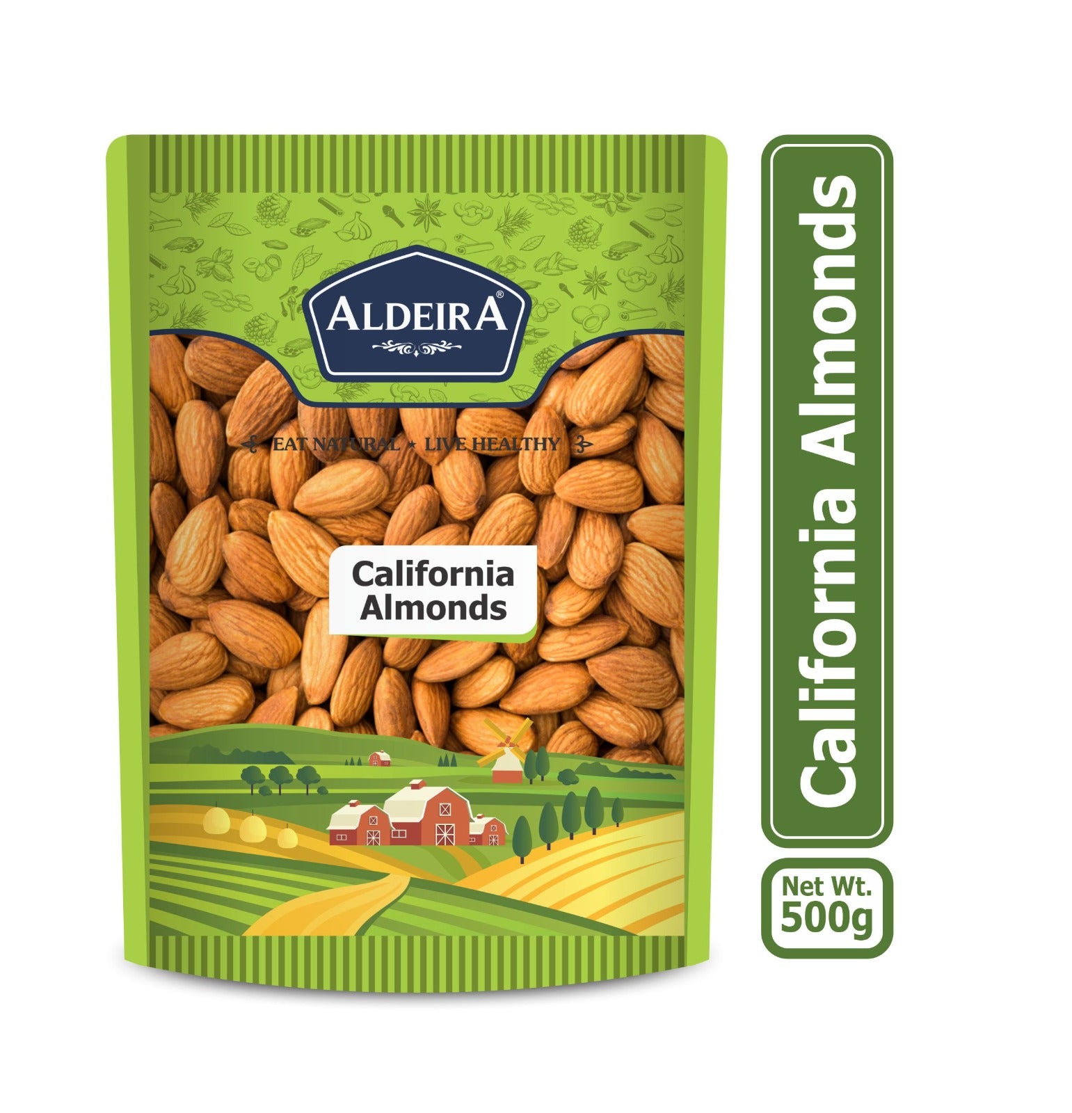 Aldeira Almonds Pack Dry Fruits Badam / Almonds