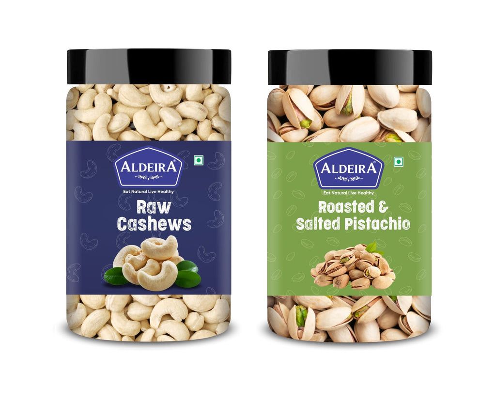 Cashews & Pistachios Jar – Pack of 2 Healthy Snack