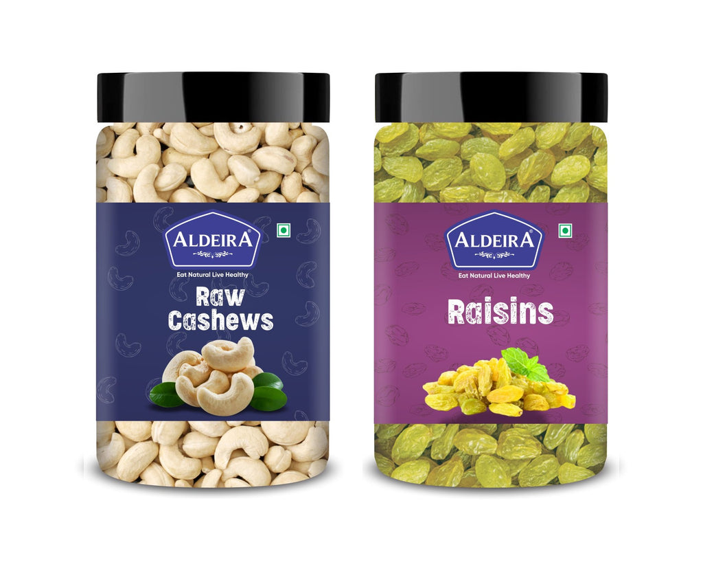 Cashews & Raisins Jar – Pack of 2 for Energy and Wellness