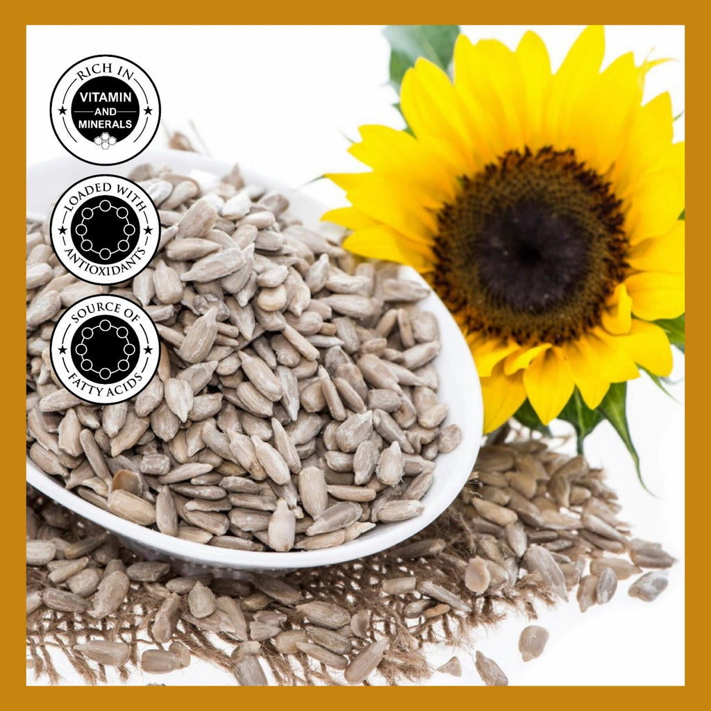 Aldeira Premium Raw Sunflower Seeds – Rich in Vitamin E, Healthy Fats & Antioxidants for Skin & Heart