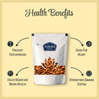 Almonds (Badam Giri) | Whole, Natural & Unroasted Heart-Healthy Dry Fruit Snack